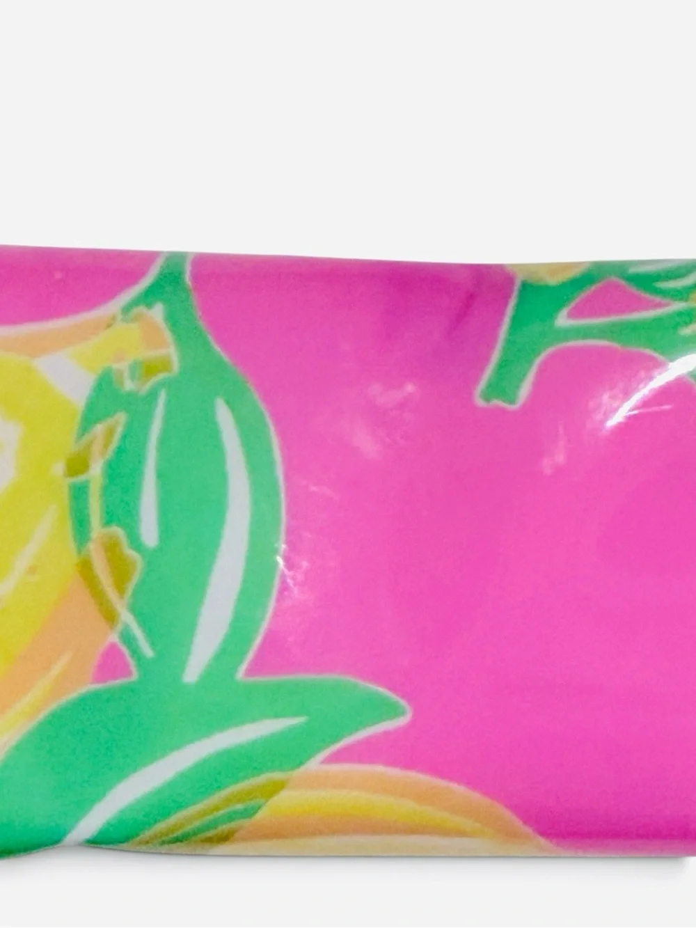 Lilly Pulitzer for Estée Lauder Lemon Cosmetic Bag + Fragrance Notepad Set